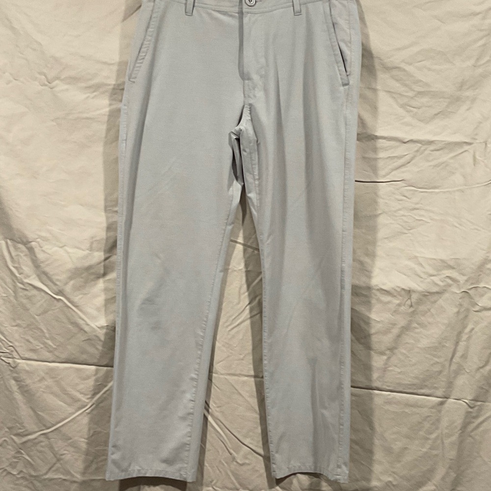 Huk Men's Light Gray 34 x 30